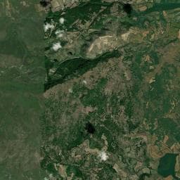 Vue aérienne des environs de Le Petit Pailler
