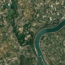 Vue aérienne des environs de Camper