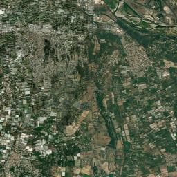 Vue aérienne des environs de Le Sampado