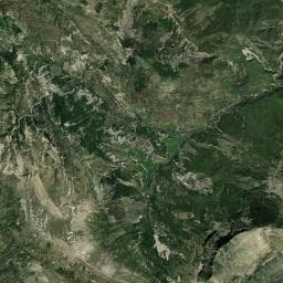 Vue aérienne des environs de Cabanes de Chanier