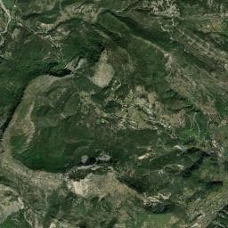 Vue aérienne des environs de Camping des Sirènes