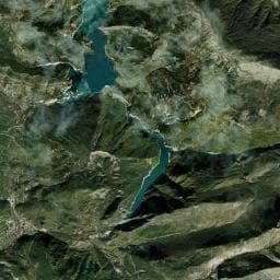 Vue aérienne des environs de Camping Le Frédéric Mistral