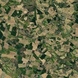 Vue aérienne des environs de Camping Au Gré Du Vent