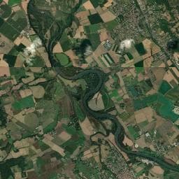 Vue aérienne des environs de Aire de repos à Aucamville
