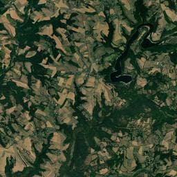 Vue aérienne des environs de Aire de camping-car à Mont-Roc