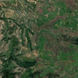 Vue aérienne des environs de Aire de camping-car à Belmont-sur-Rance