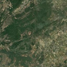 Vue aérienne des environs de Bivouac à Galargues (3)
