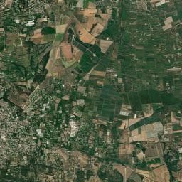 Vue aérienne des environs de Le Parc de la Bastide