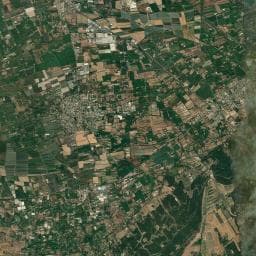 Vue aérienne des environs de Aire de Cavaillon