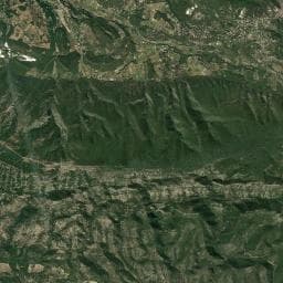 Vue aérienne des environs de Bergerie de La Tapi