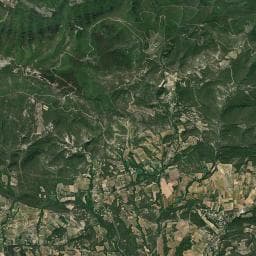 Vue aérienne des environs de Fontaine de Vitrolles-en-Lubéron