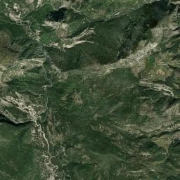 Vue aérienne des environs de Huttopia Gorges du Verdon