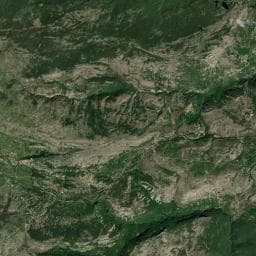 Vue aérienne des environs de Abri du Champ de Bouraia