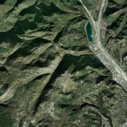 Vue aérienne des environs de Bivouac à Carros (3)