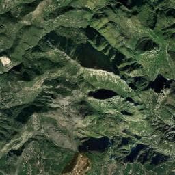 Vue aérienne des environs de La Giandola