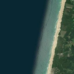 Vue aérienne des environs de Ocean Shelter