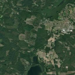 Vue aérienne des environs de Aquaclub