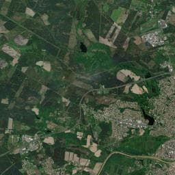 Vue aérienne des environs de Les Pins du Soleil