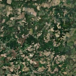 Vue aérienne des environs de Camping La ferme Bizençon