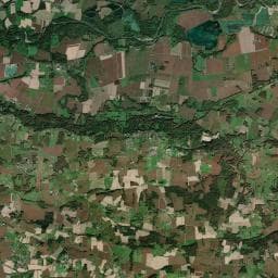 Vue aérienne des environs de Aire de camping-car à la ferme Comet-Tournier
