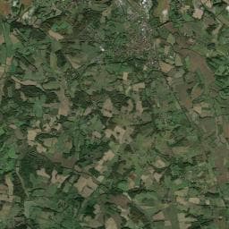 Vue aérienne des environs de Fontaine de Nogaro