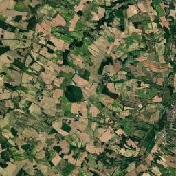 Vue aérienne des environs de Aire de camping-car à Mauvezin