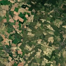 Vue aérienne des environs de AIRE DE SERVICES