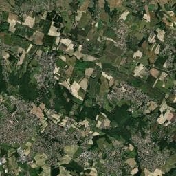Vue aérienne des environs de Camping Ferme de la Mule