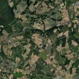 Vue aérienne des environs de Aire de Gémil