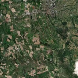 Vue aérienne des environs de Ô Bleu Pastel