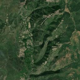 Vue aérienne des environs de Les Trois Granges