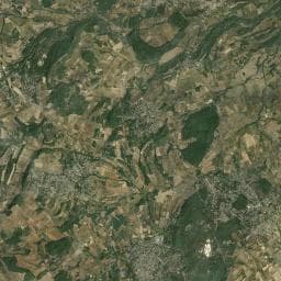 Vue aérienne des environs de AIRE DE SERVICE CAMPING-CAR À MONTAUD
