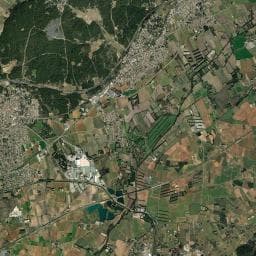 Vue aérienne des environs de Capitelle