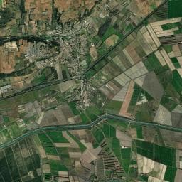 Vue aérienne des environs de Aire de camping-car à Bellegarde