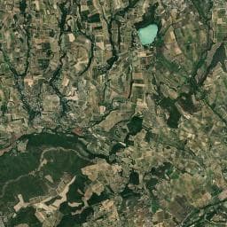 Vue aérienne des environs de Les Chaines Verts