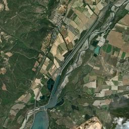 Vue aérienne des environs de Aire de repos à Corbières-en-Provence (2)