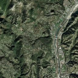 Vue aérienne des environs de Domaine des Hautes Collines de la Côte d'Azur