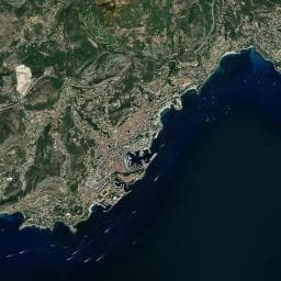 Vue aérienne des environs de Refuge/Abri — Beausoleil
