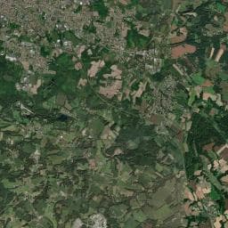 Vue aérienne des environs de Ferme de Thoumiou