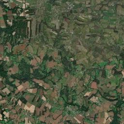 Vue aérienne des environs de Camping à la ferme Lagareste