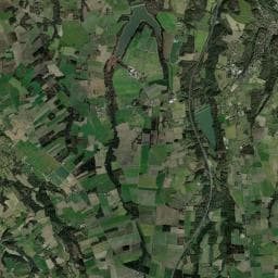 Vue aérienne des environs de Fontaine de Lourdèn