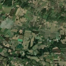 Vue aérienne des environs de Fontaine de Lelin-Lapujolle