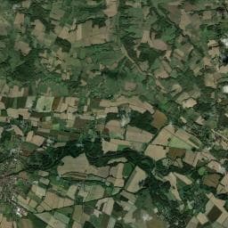 Vue aérienne des environs de Aire de camping-car à Maulichères