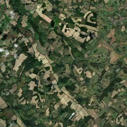 Vue aérienne des environs de Le Castex