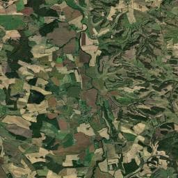 Vue aérienne des environs de Camping à Barran
