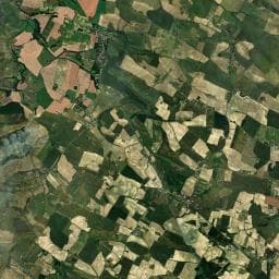 Vue aérienne des environs de Lac de Thoux Saint-Cricq