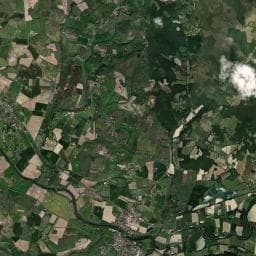 Vue aérienne des environs de Le Plan d'Eau Saint-Charles