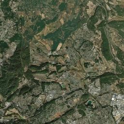 Vue aérienne des environs de DOMAINE MASSILLAN