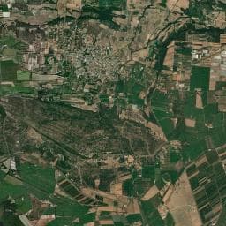 Vue aérienne des environs de Les Amandaies
