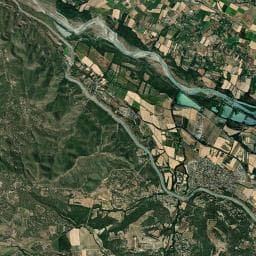 Vue aérienne des environs de Aire Le Puy-Sainte-Réparade